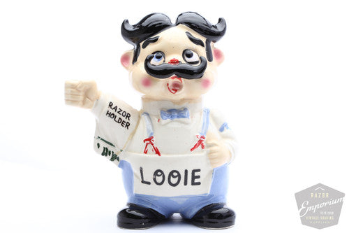Looie Porcelain Blade Safe and Razor Holder