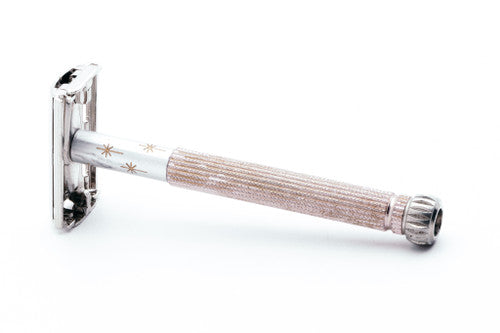 1965 K1 Gillette Pink Star Lady Gillette DE Safety Razor | Original Condition