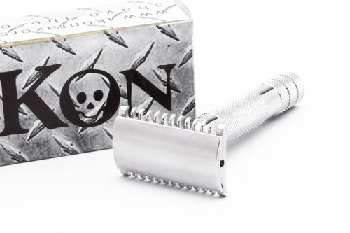 iKon Stainless Steel Standard Open Comb DE Razor - Original Production Run