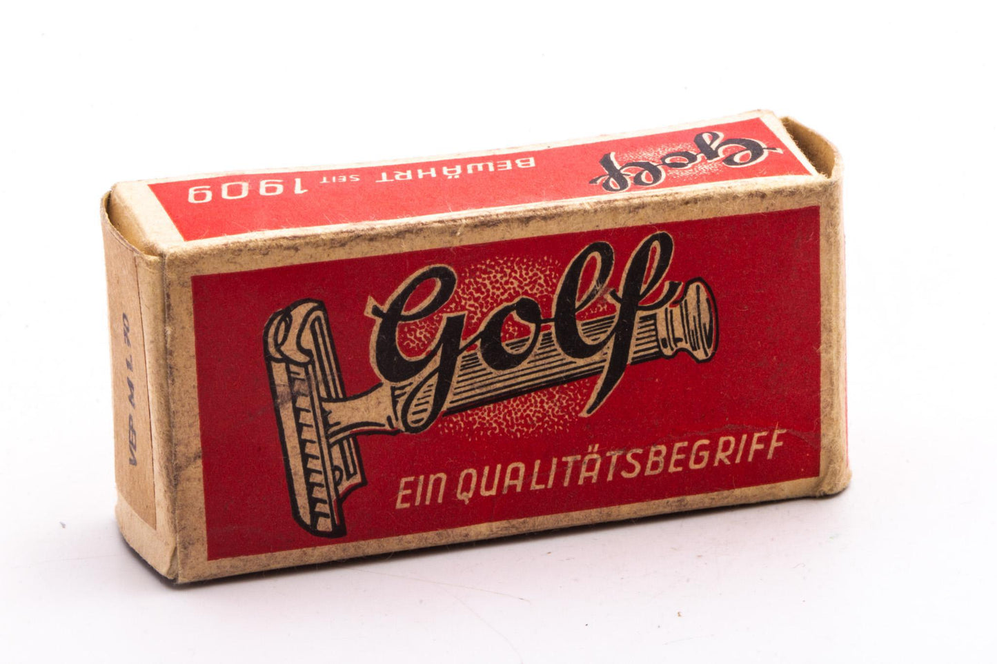 1909 Vintage Golf Double Edge Safety Razor Set | Original Condition