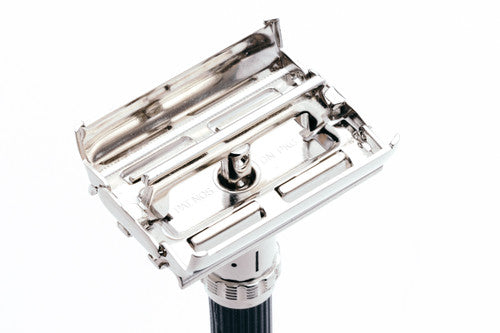 1976 W2 Gillette Super Adjustable 109 Double Edge Safety Razor | Factory Nickel Revamp