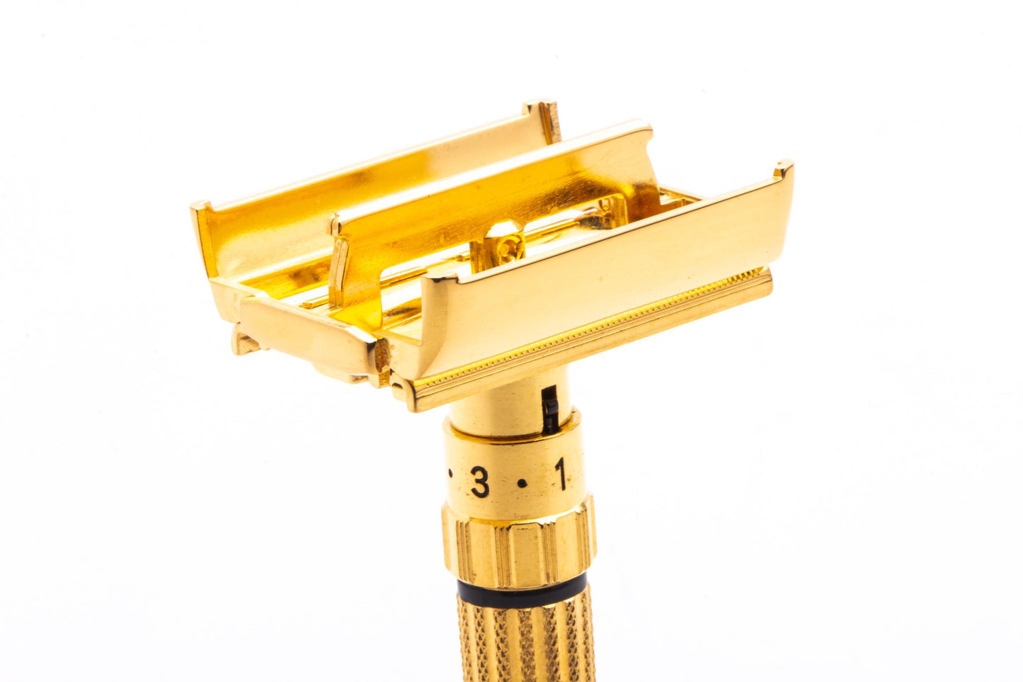 1959 E1 Gillette $1.95 Fatboy Double Edge Safety Razor | 24K Gold Revamp