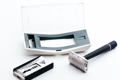 1970s Schick Krona TTO Double Edge Razor + Case