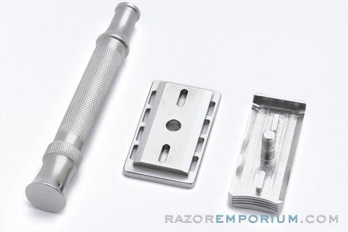 Tradere Razors Closed Comb CC Stainless Steel Safety Razor with Box