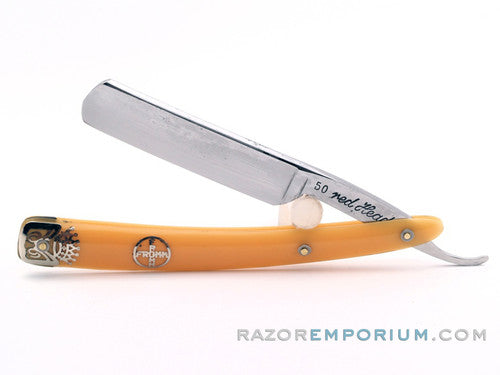 5/8" Otto Fromm Cutlery Co. #50 "Red Head" Straight Razor | Solingen, Germany