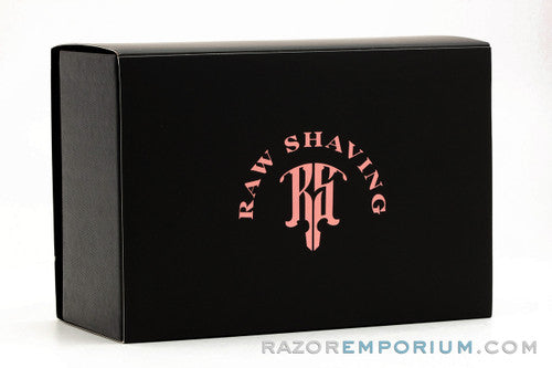 Raw Shaving RS-18 Clear Cut Stainless Steel Safety Razor with Lubricating Strips