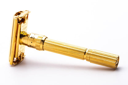 1965 K3 Gillette Slim Adjustable TTO Safety Razor| 24k Gold Revamp
