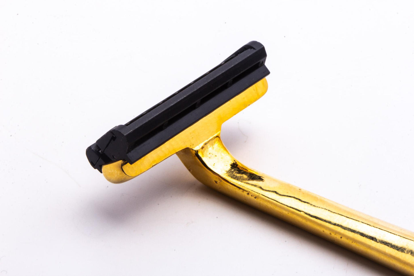 Trac II Metal Gold Razor Handle | Original Condition