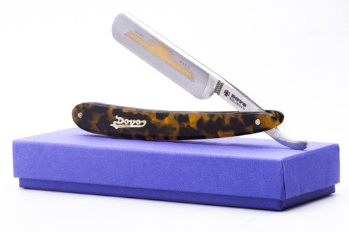5/8" Dovo Solingen Faux Tortoise Shell Straight Razor