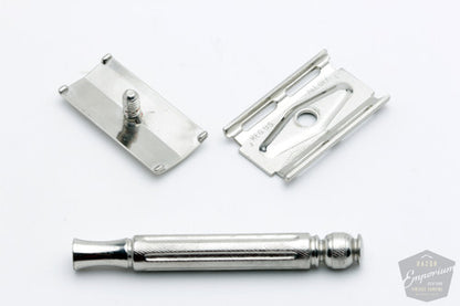 1964 Gillette J1 Ball End Tech Razor Nickel Revamp