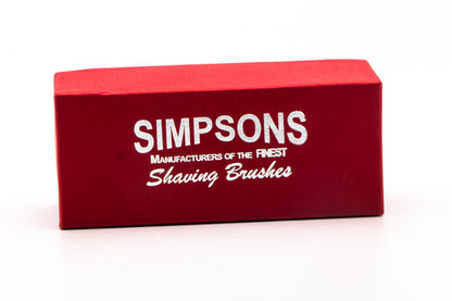 Simpsons |  Chubby 3 Machurian Badger Butterscotch Shaving Brush  | Pre-Owned