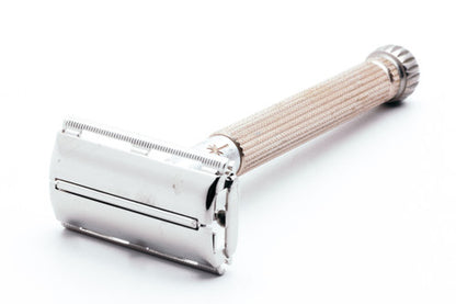 1970 Champagne Star Lady Gillette DE Safety Razor | R2