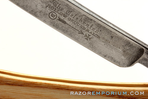 9/16" Wade & Butcher "The Celebrated" Straight Razor w/ Cocobello Wood Scale | Sheffield, England
