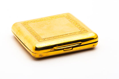 1925 Gillette New Improved Tuckaway Double Edge Travel Set | 24K Gold Revamp