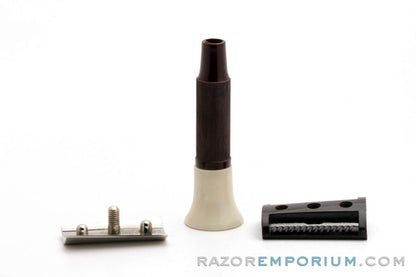 1930's DRGM Slant Double Edge Bakelite Safety Razor