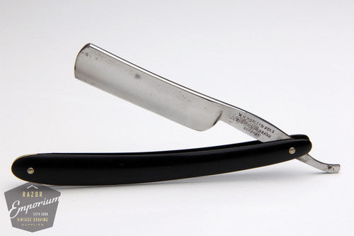 5/8" W.H. Morley & Sons Clover Brand Straight Razor Hollow | Solingen, Germany