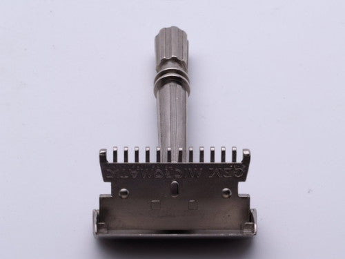 1930's Gem Micromatic TTO Single Edge Safety Razor | Engraved