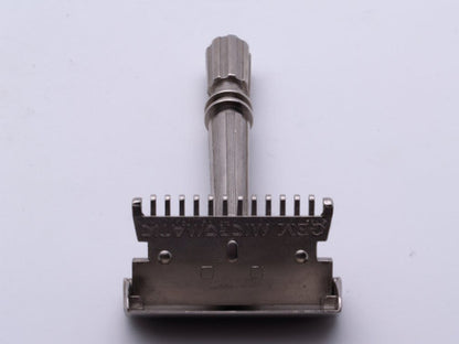 1930's Gem Micromatic TTO Single Edge Safety Razor | Engraved