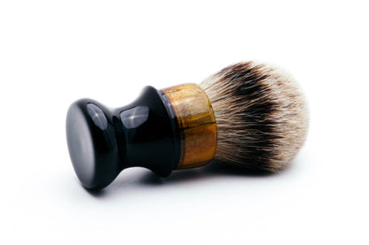 Vintage Restored Wooden Shave Brush | Badger