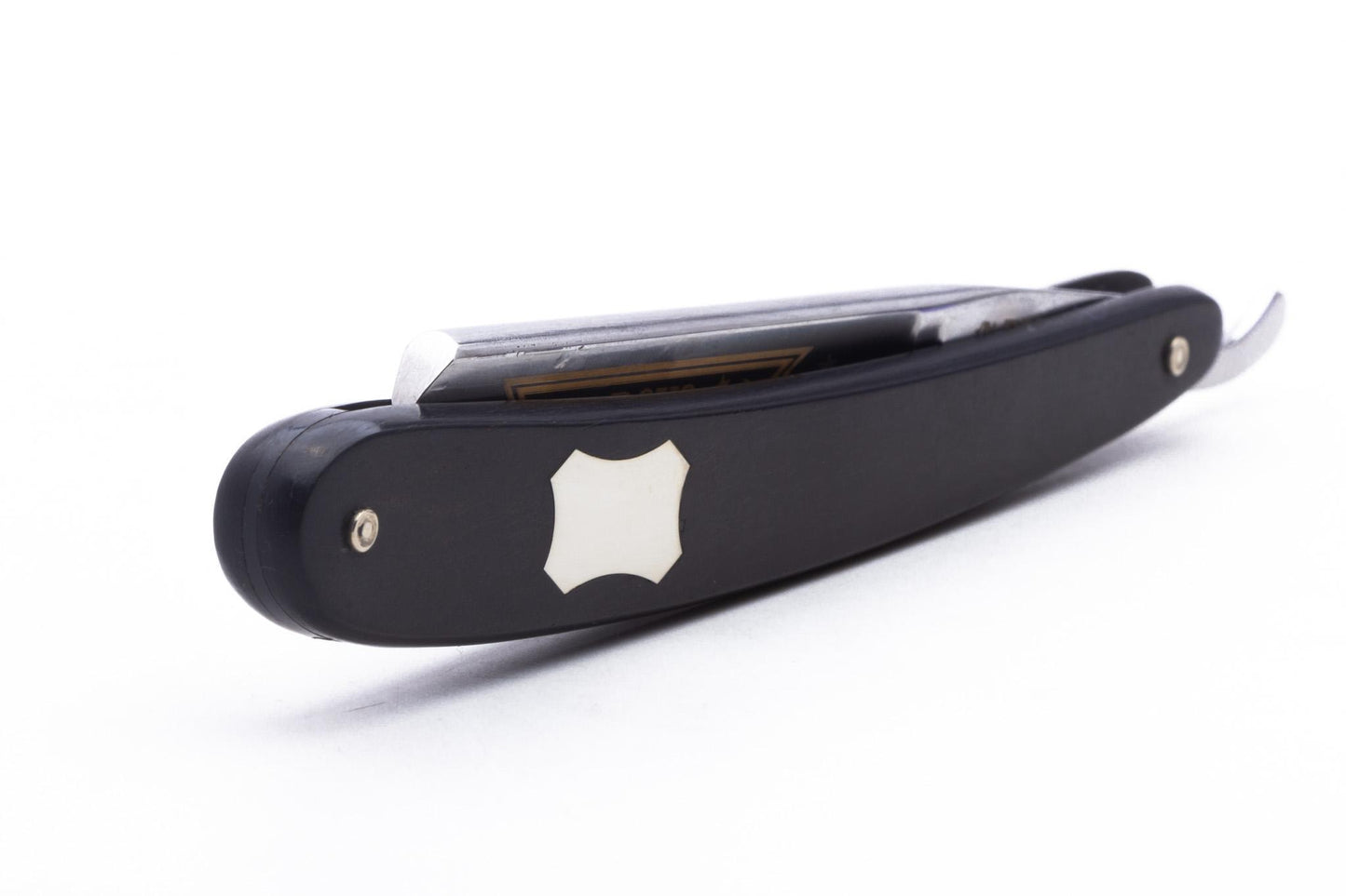 5/8 Dovo Astrale Full Hollow Straight Razor | Ebony Wood Scales