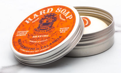 Abbate Y La Mantia | Agrumi di Calabria - Bergamotto Di Calabria Hard Shaving Soap, 80g