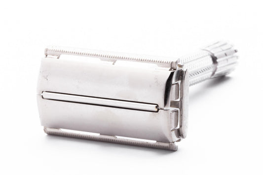 1940's Gillette British Rocket TV Special Flare Tip Safety Razor | Original Condition