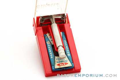 1960's Gillette English Parat Razor Set - Made in England