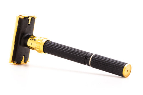 1978 Gillette Super Adjustable "Black Beauty" Y1 | 24K Gold Revamp