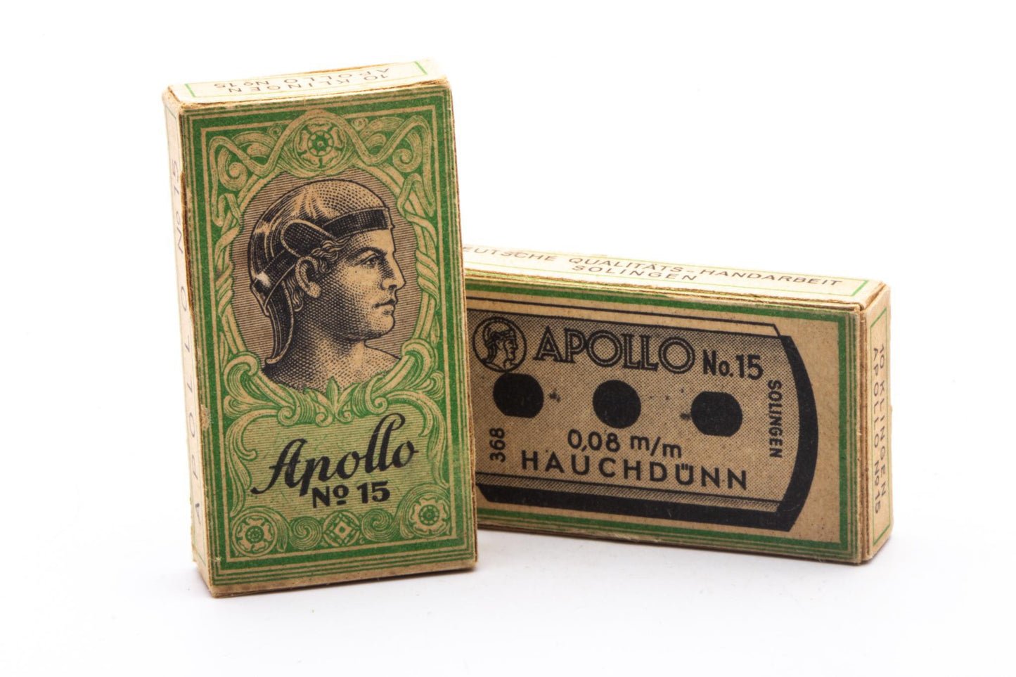 Vintage Original Apollo No. 15 Razor Blade (10)