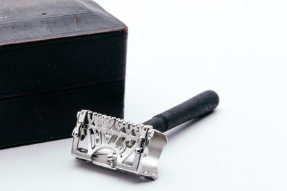 Kampfe Bros. 1900's Star Single Edge Safety Razor and Strop Kit