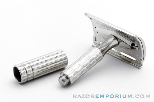 1947-51 Gillette 4 Piece Double Edge Travel Safety Razor