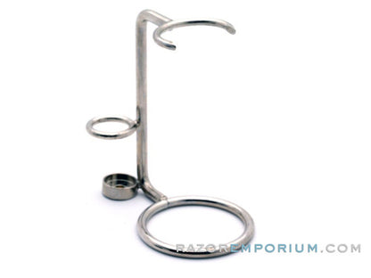 Brush & Razor Stand  | Stainless Steel