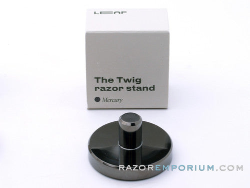 The Twig Razor Stand LEAF | Mercury