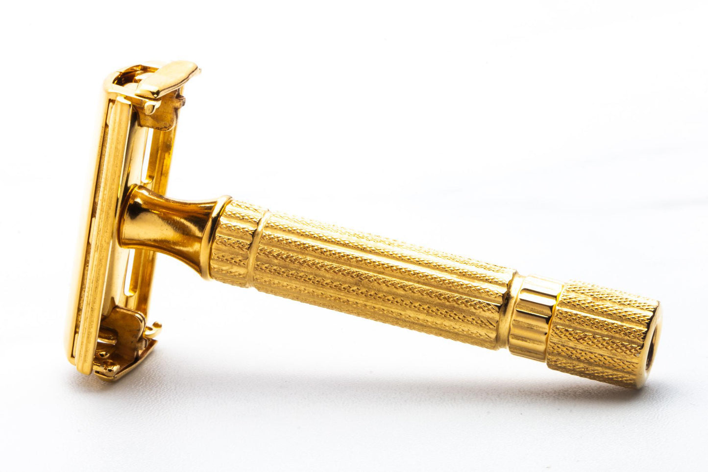 1944-46 Gillette Aristocrat Gold Double Edge Safety Razor Set | Original Condition