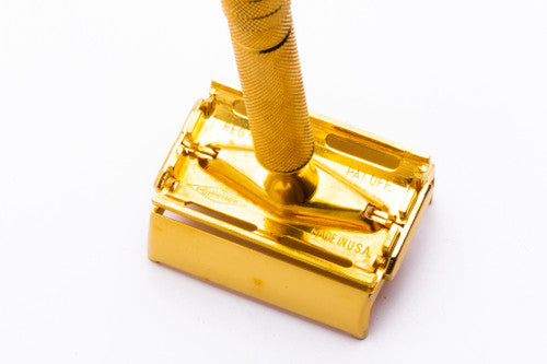 1940's Gillette TTO Milord Safety Razor Set w/ Case & Blades