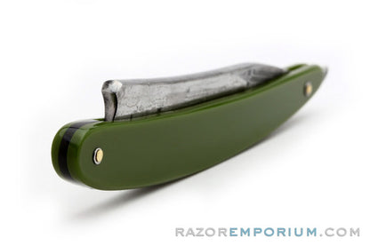 13/16" Frederick Reynolds Straight Razor w/ Olive Scales | Sheffield, England