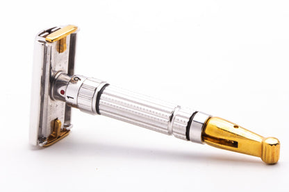 1960 F4 Gillette Toggle Adjustable Double Edge Safety Razor | Prospector Edition