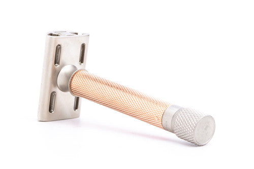 Variant Adjustable Parker Rose Gold Double Edge Safety Razor