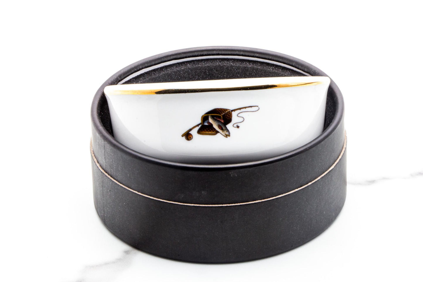 Brousseau and Dov | Gone Fishing Porcelain Shaving Bowl