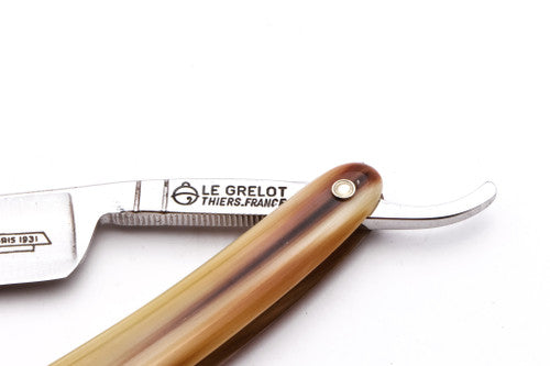5/8" Le Grelot by Thiers-Issard Medaille Dor 275 Straight Razor | Blond Horn