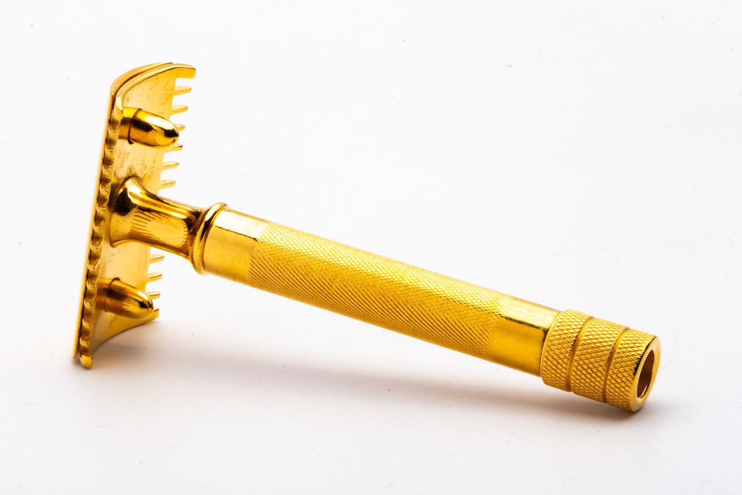 1917 Gillette Gold Single Ring Old Type Travel Combination Set | 24K Gold Revamp