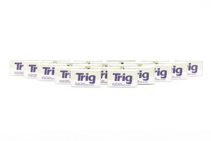 Trig Silver Edge Stainless Steel Double Edge (DE) Razor Blades