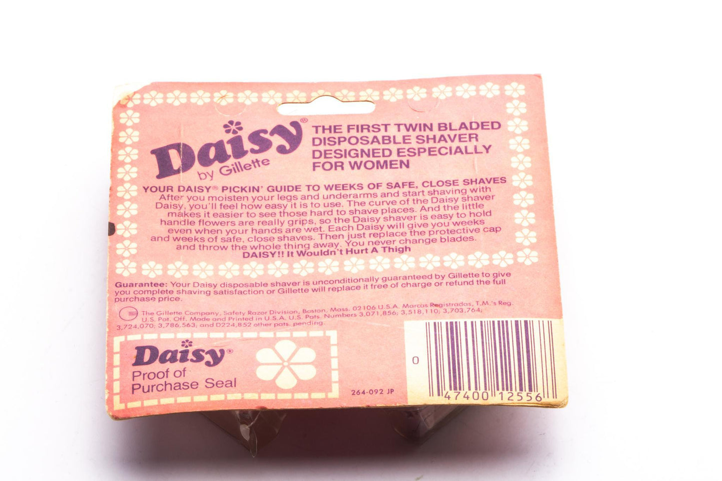 Daisy Disposable Shaver By Gillette | New Old Stock