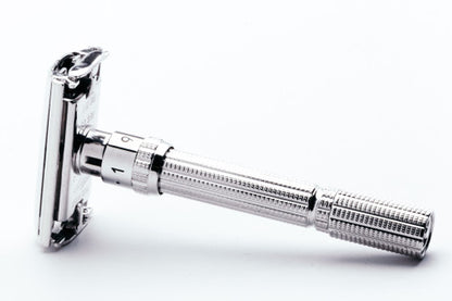 1963 I3 Gillette Slim Adjustable Safety Razor | Rhodium Revamp