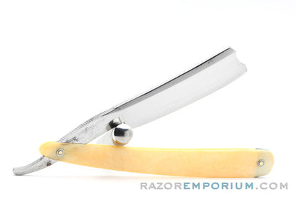 1800's CD Smith Straight Razor with Ivory Scales | England