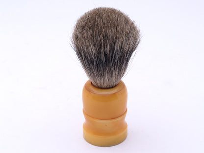 Klenzo Butterscotch Shaving Brush - 22mm Super Fine Badger