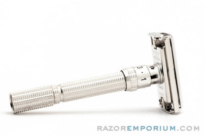 1966 Gillette Slim Adjustable TTO Safety Razor L3 | Rhodium Revamp