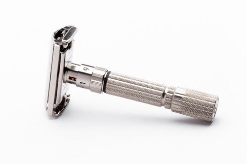 1958 Gillette Fatboy Adjustable Double Edge Razor Set D4