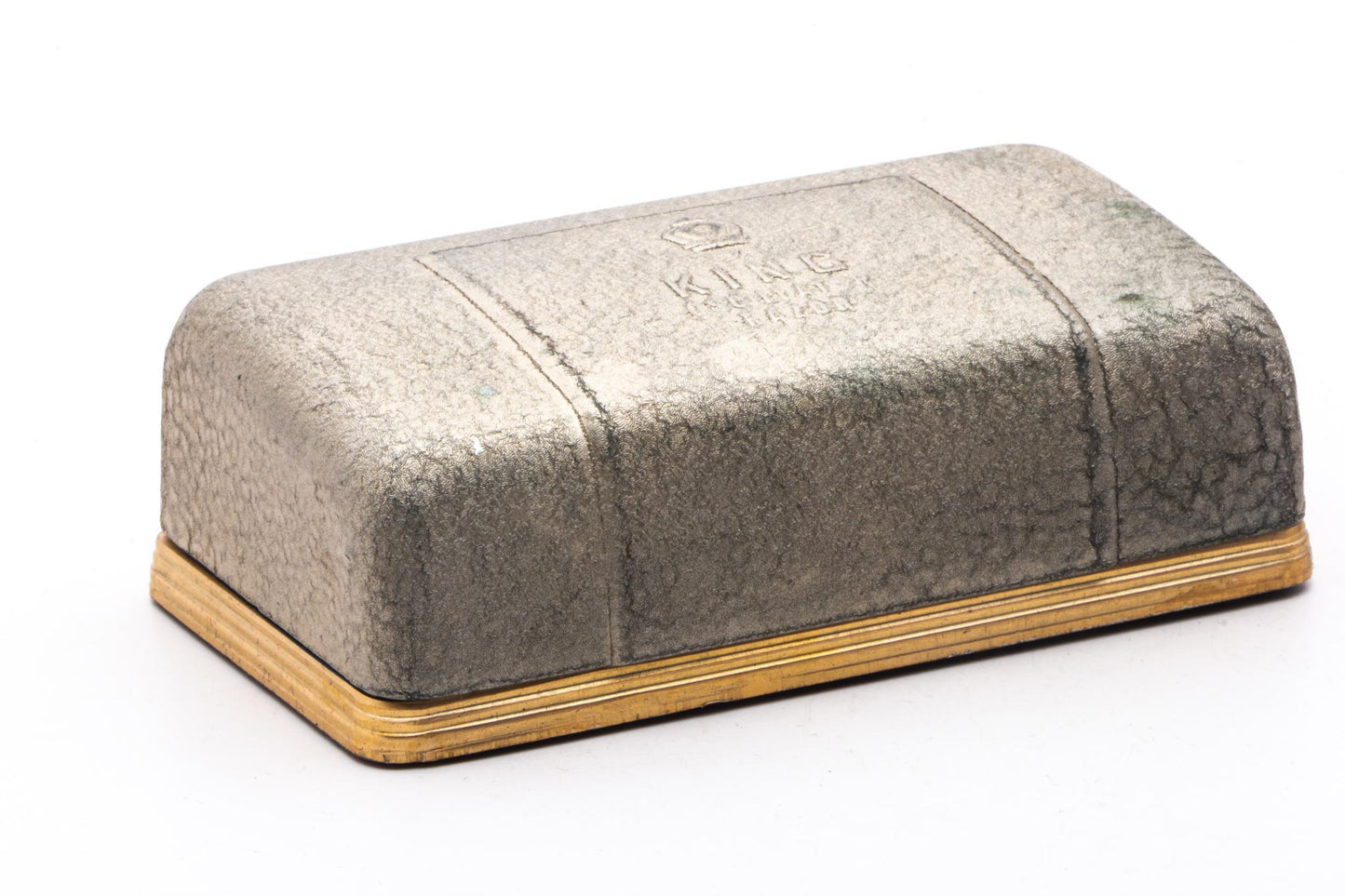 1930s King Oscillator Gold Double Edge Safety Razor Set With Paperwork | Original Condition