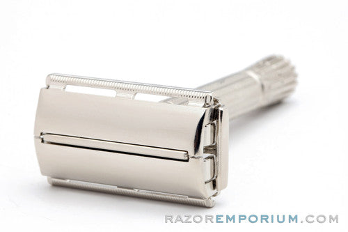 1960 Gillette TV Super Speed DE Razor F1 - Factory Nickel Revamp